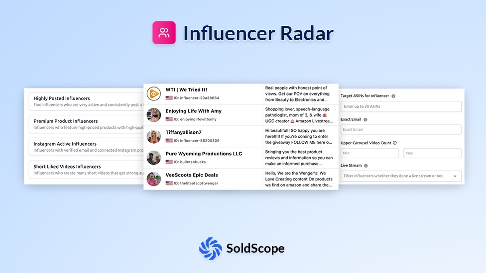 Influencer Radar